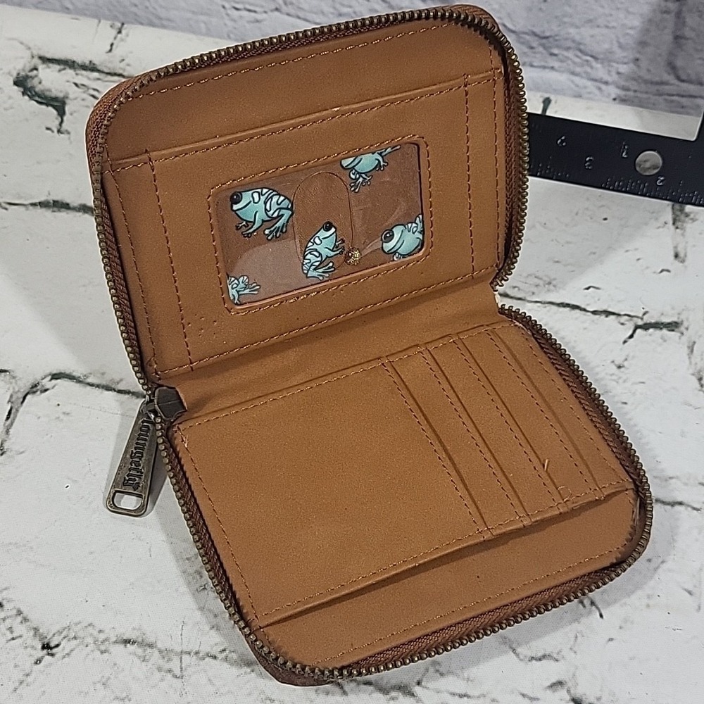 Loungefly Star Wars Mandalorian The Child Gogu Wallet Frogs Zippered - Picture 8 of 8